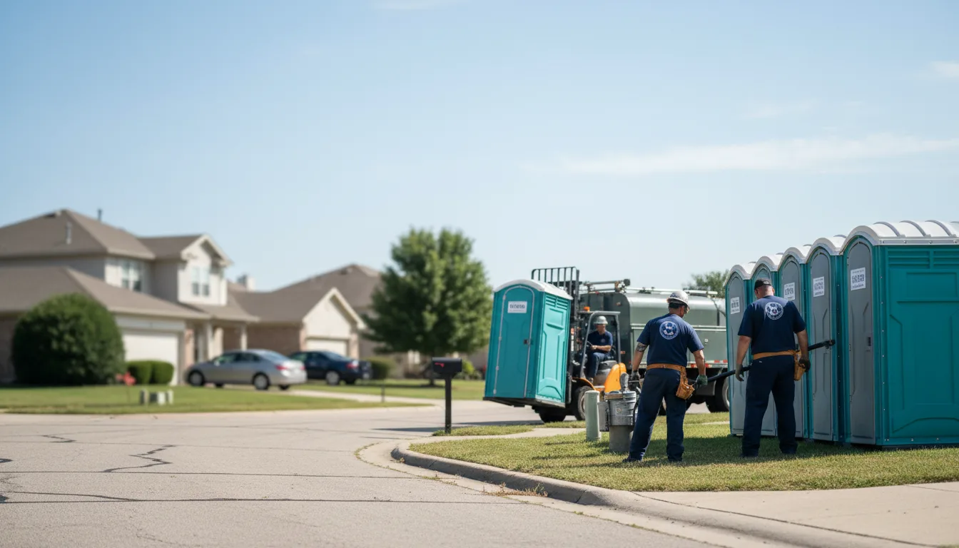 Porta Potty Rental in Deer Creek, IL near me